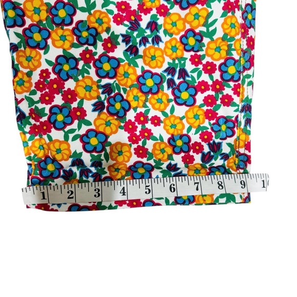 Marni high waisted Multicolour Cropped denim Floral Trousers EUC - Picture 14 of 16
